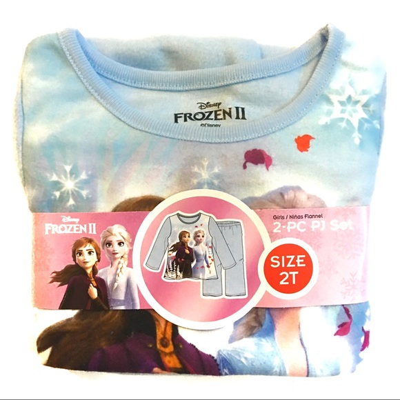 Disney Other - Girls 2T Frozen PJs